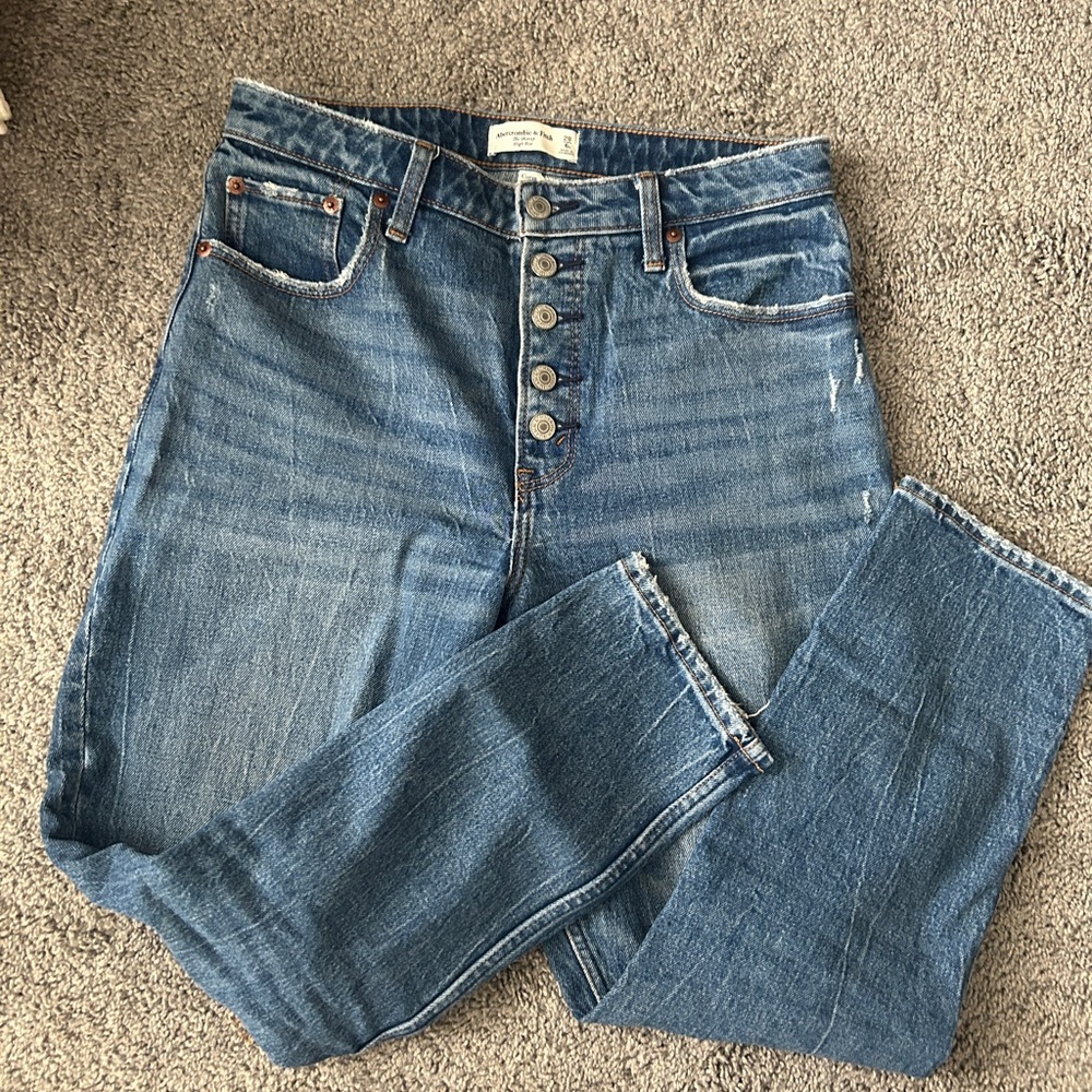 Abercrombie curve love skinny jeans